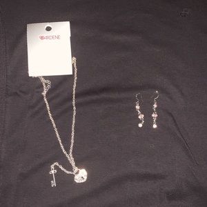 Necklace and earrings!